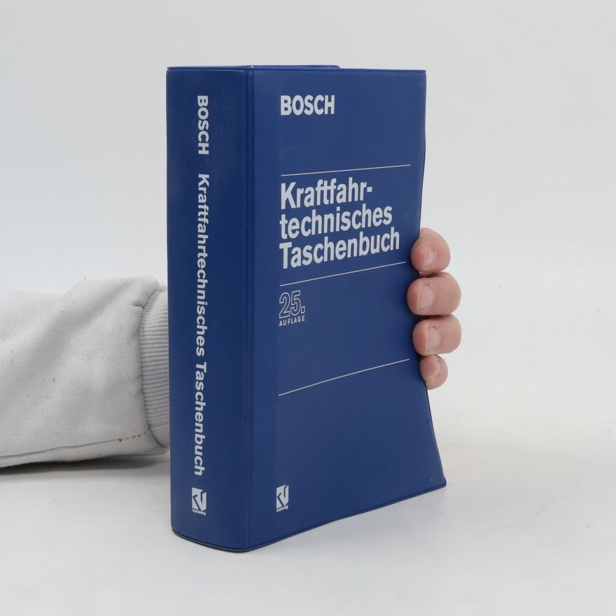 Robert Bosch firma Kraftfahrtechnisches Taschenbuch