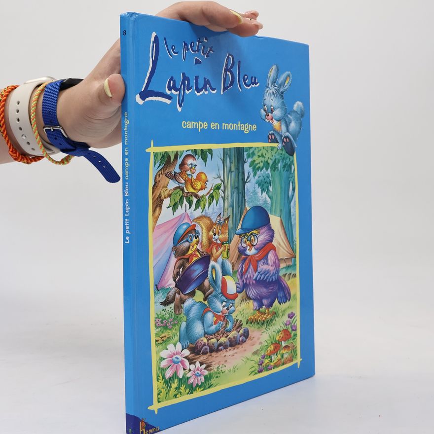 AA.VV. Le petit Lapin Bleu campe en montagne 8