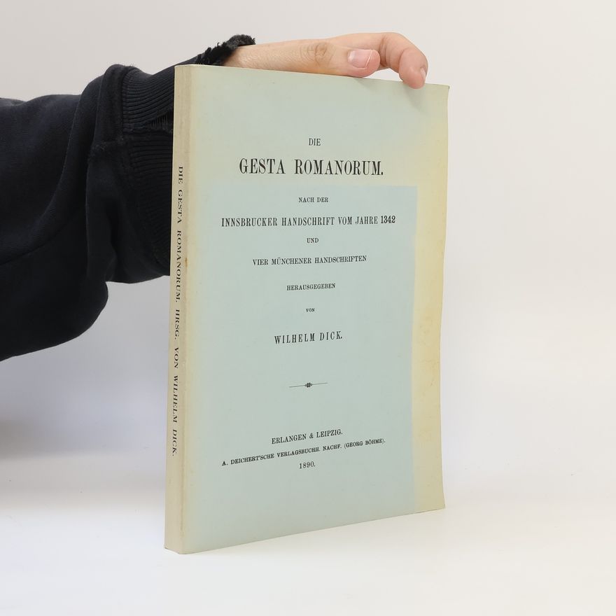 Wilhelm Dick Die gesta romanorum