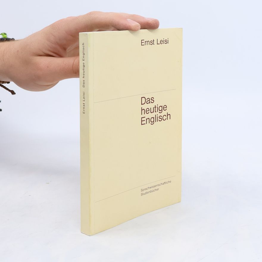 Ernst Leisi Das heutige Englisch