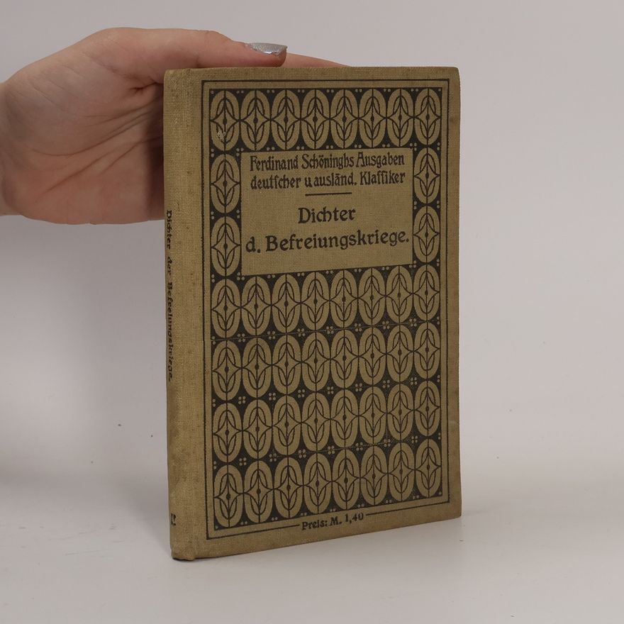 Kolektív autorov Dichter d. Befreiungskriege.