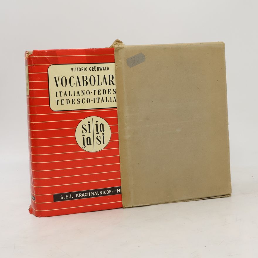 Mario Bergomi Vocabolario Italiano-Tedesco e Tedesco-Italiano