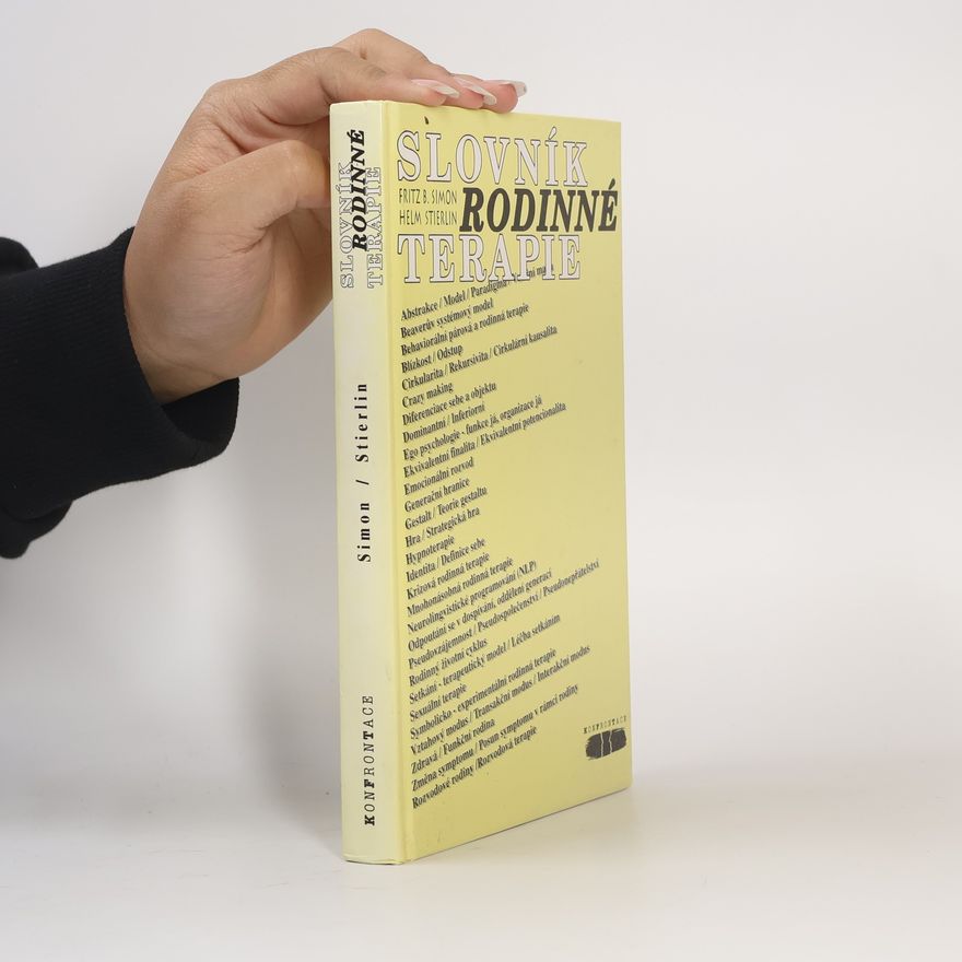 Fritz B. Simon Slovník rodinné terapie