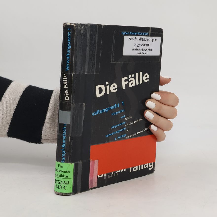 Barbara Bruhn Verwaltungsrecht - 1: Die Fälle
