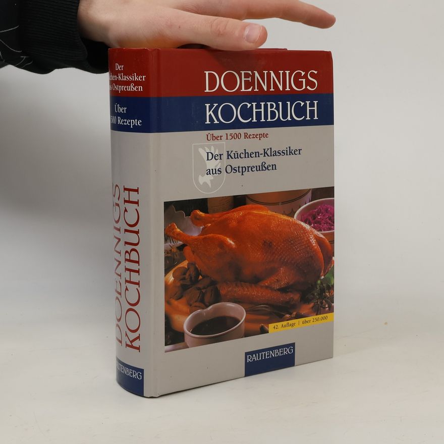 Margarete Doennig Gertrud Brostowski serviert Doennings [Doennigs] Kochbuch