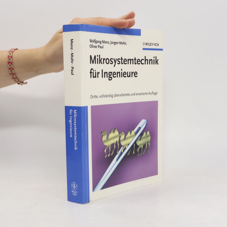 Jürgen Mohr Mikrosystemtechnik für Ingenieure