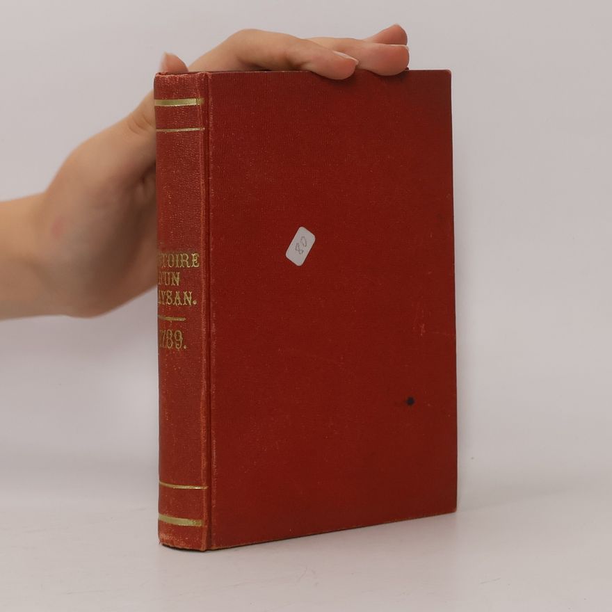 Alexandre Chatrian Histoire d'un Paysan, 1789. Les États Généraux