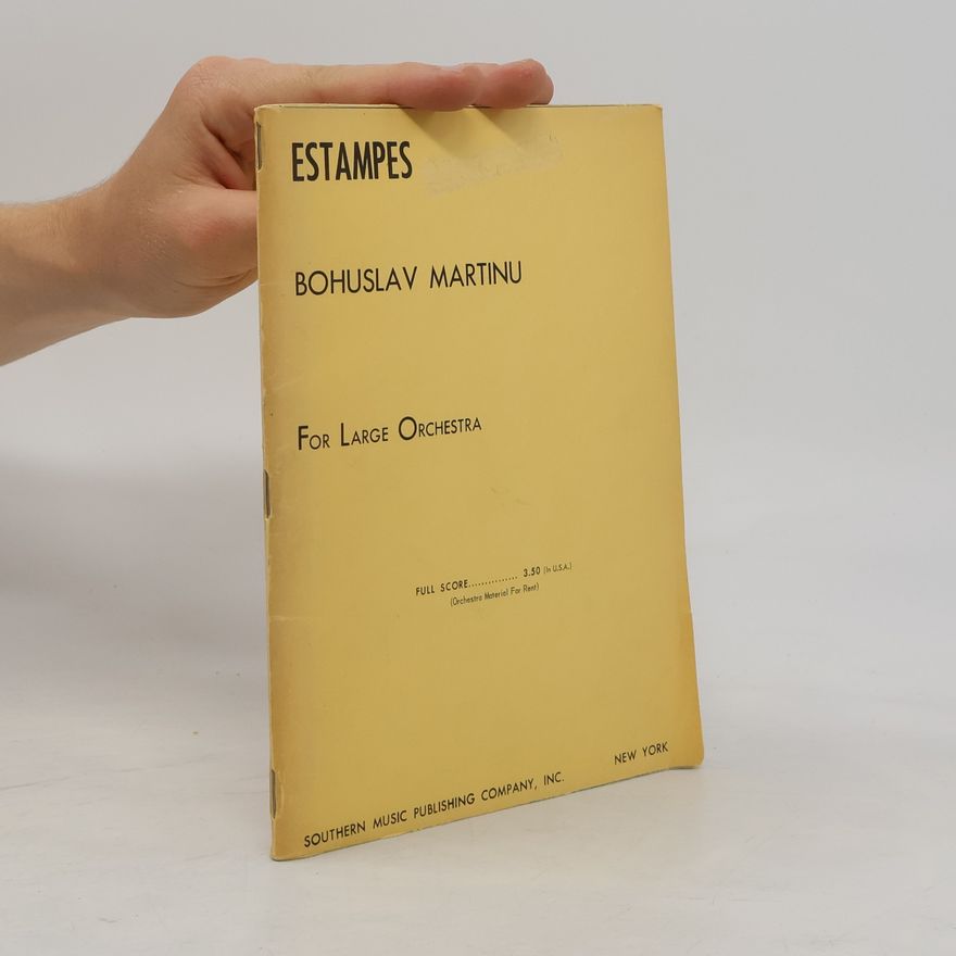 Bohuslav Martinů Estampes