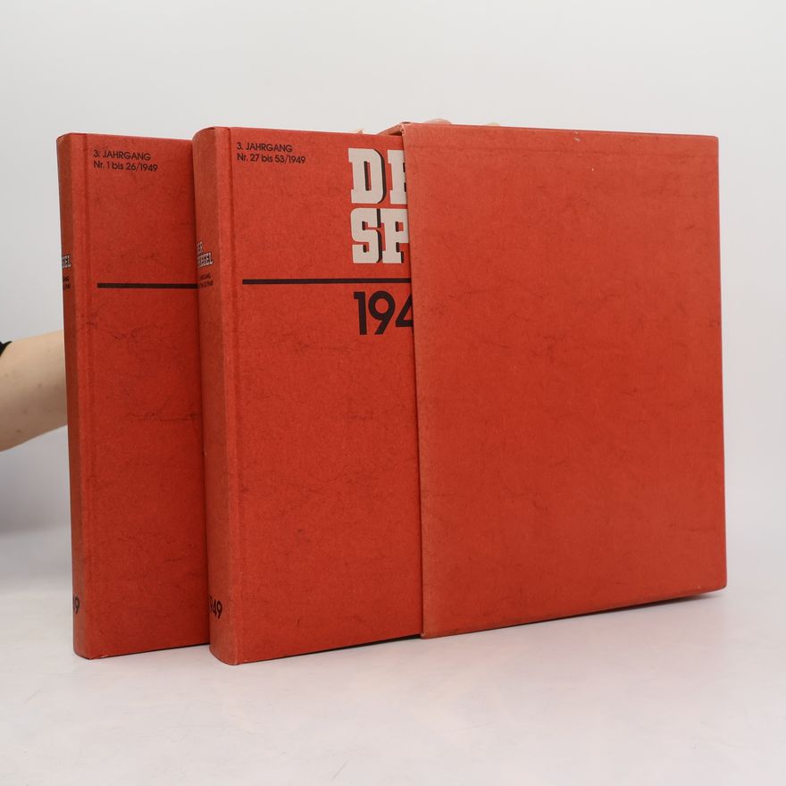 Various authors Der Spiegel Jahrgang III. 1-53/1949. Vollständiger Nachdruck. 2 Bände