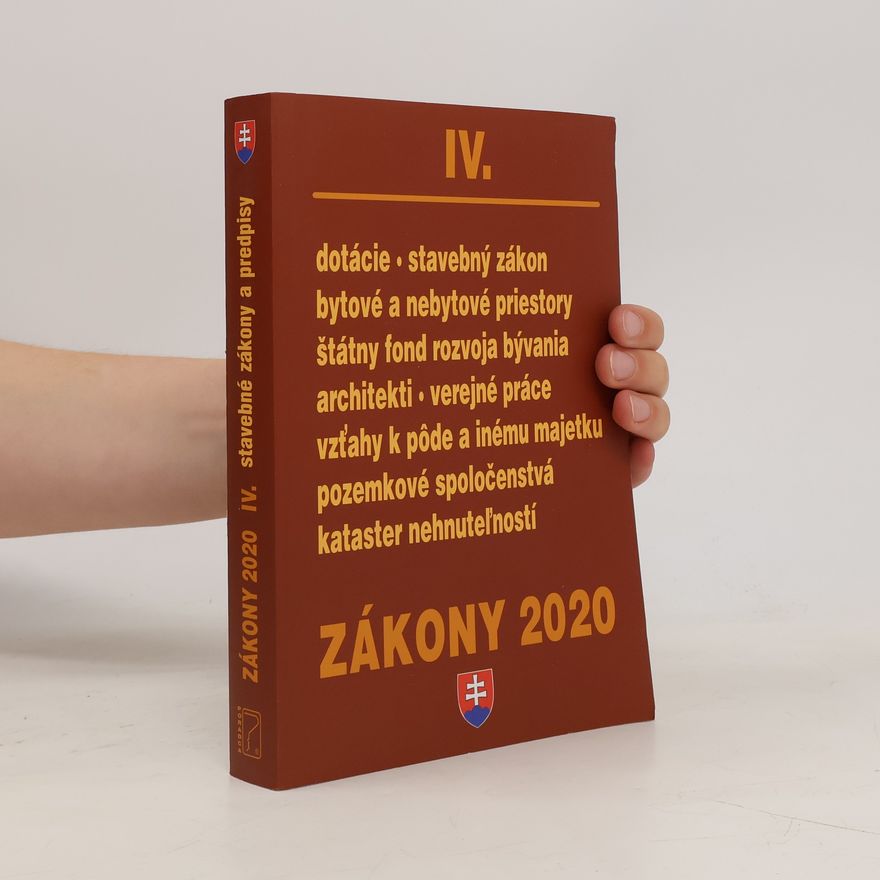 Kolektiv autorů Zákony 2020 IV.