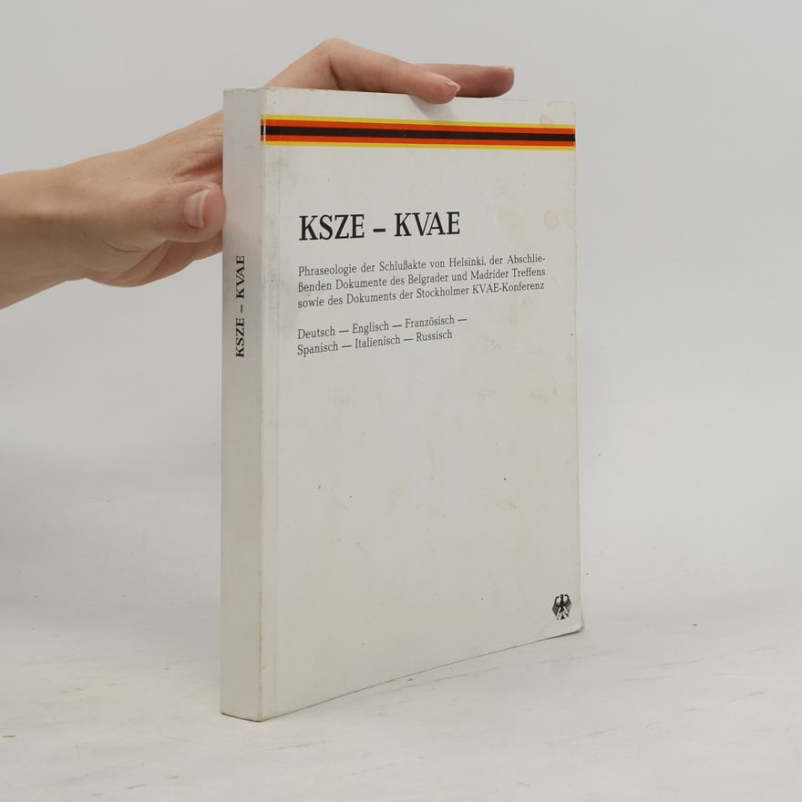 Collectif d'auteurs KSZE - KVAE