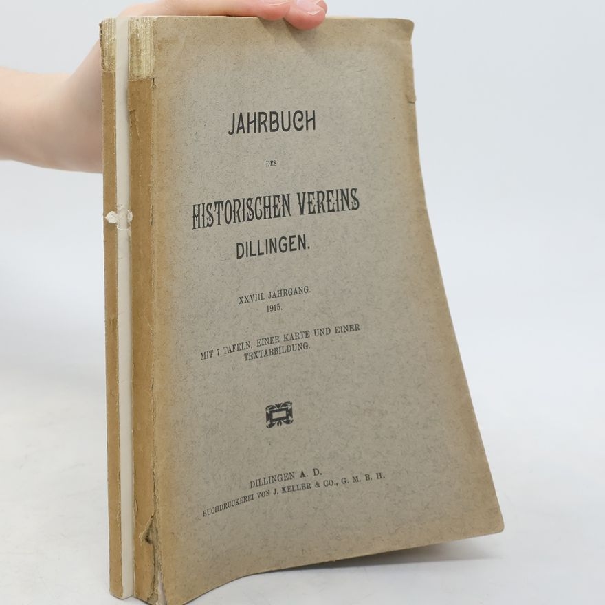 Kolektiv autorů Jahrbuch des Historischen Vereins Dillingen