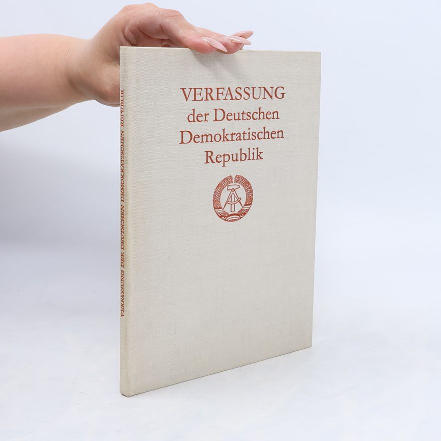 Autorenkollektiv Verfassung der Deutschen Demokratischen Republik