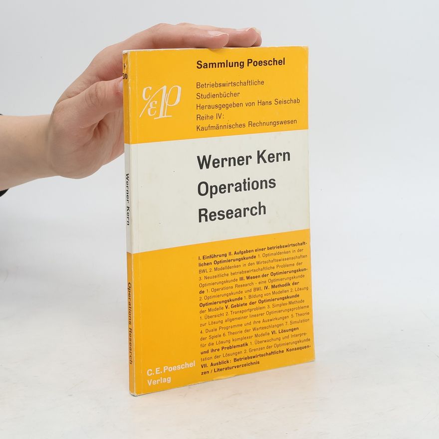Werner Kern Operations Research