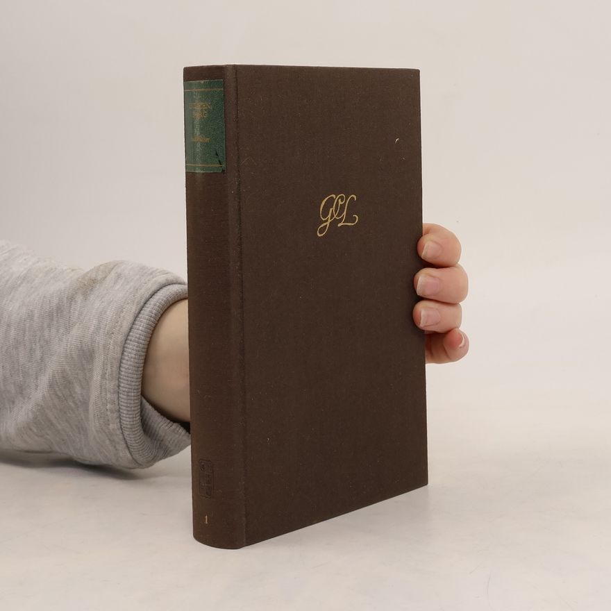 Georg Christoph Lichtenberg Schriften und Briefe 1