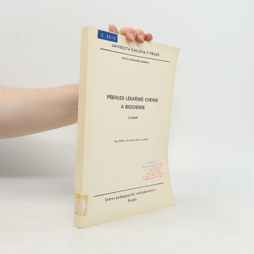 Jiří Duchoň Lékařská chemie a biochemie
