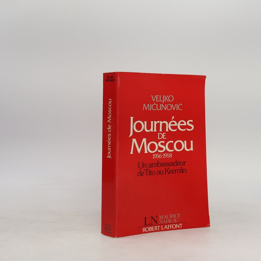Veljko Mićunović Journées de Moscou