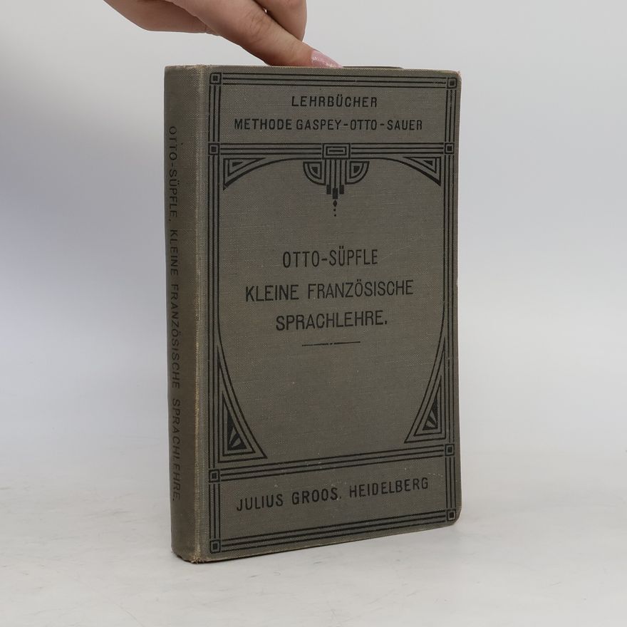 Emil Otto Kleine Französische Sprachlehre