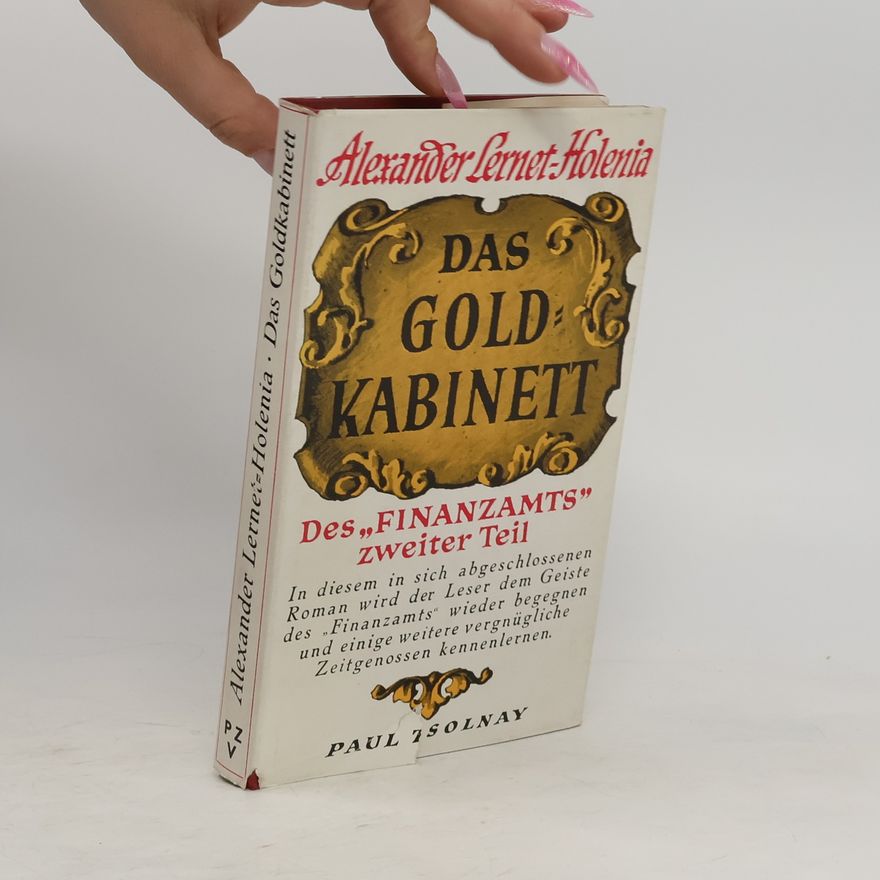 Alexander Lernet-Holenia Das Gold Kabinett