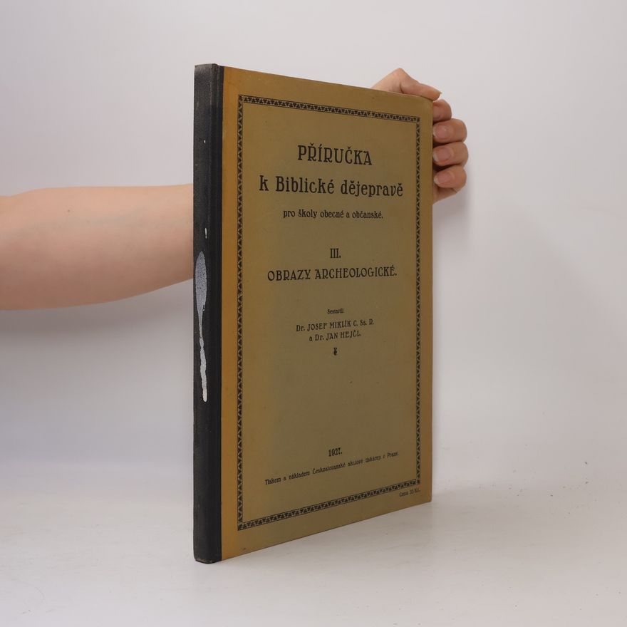 Autorenkollektiv Příručka k biblické dějepravě