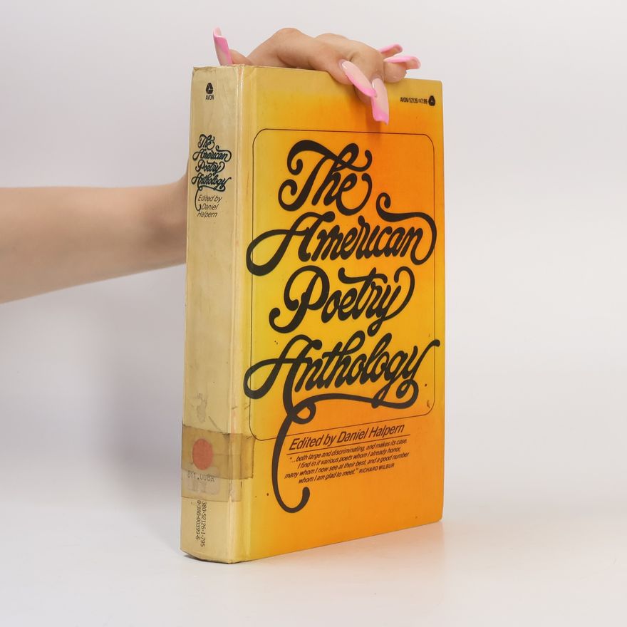 Daniel Halpern American Poetry Anthology