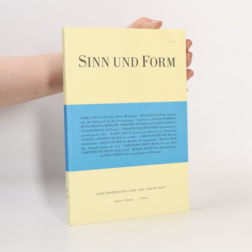 Jürgen Becker Sinn und Form