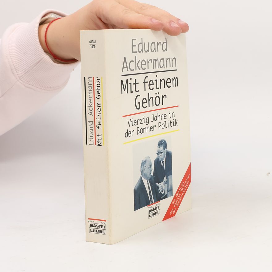 Eduard Ackermann Mit feinem Gehör