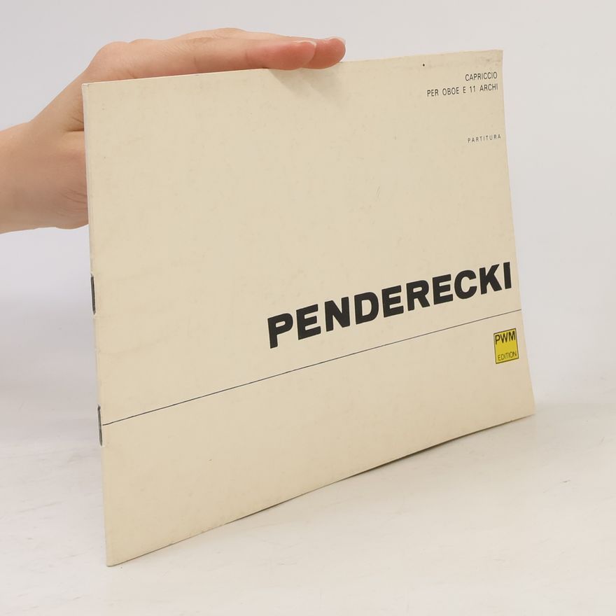 Krzysztof Penderecki Capriccio per oboe e 11 archi