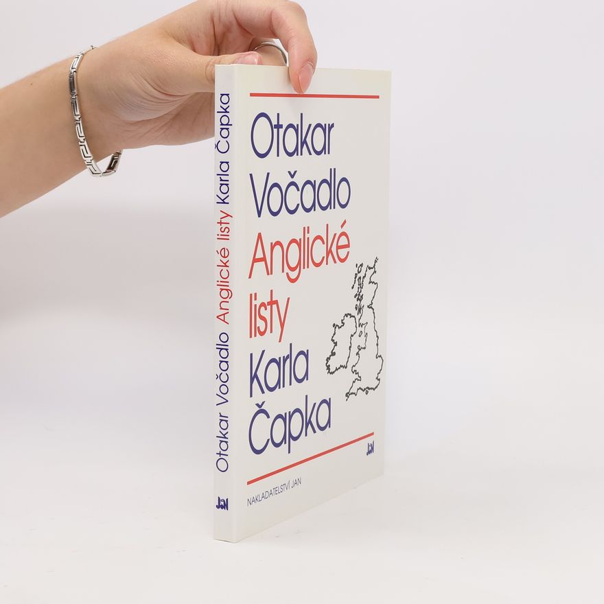 Otakar Vočadlo Anglické listy Karla Čapka