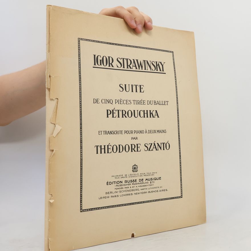 Igor Stravinsky Pétrouchka