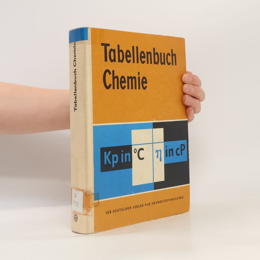Kolektiv autorů Tabellenbuch Chemie