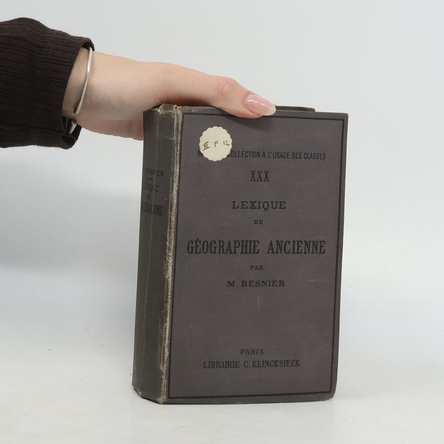 Maurice Besnier Lexique de Géographie Ancienne