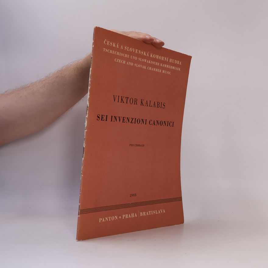 Viktor Kalabis Sei Ivenzioni Canonci