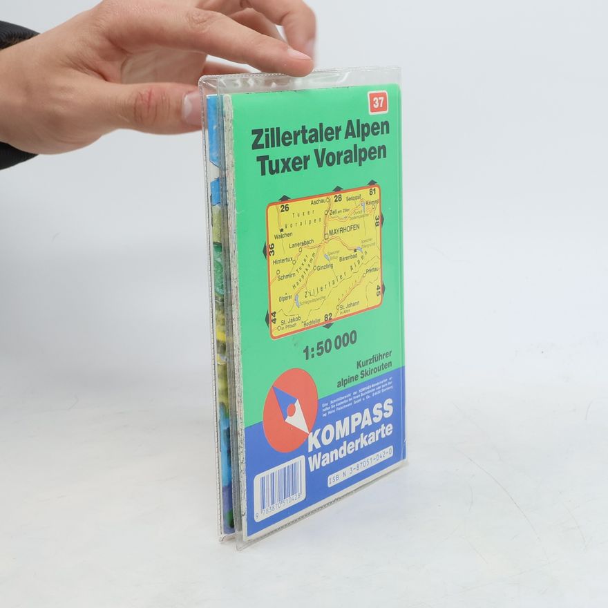 Autorenkollektiv Zillertaler Alpen, Tuxer Voralpen 37. 1:50 000