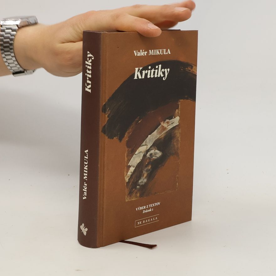 Valér Mikula Kritiky - Výber z textov 1