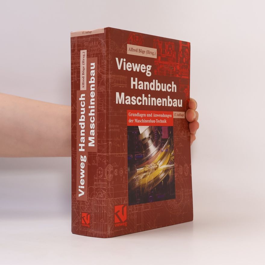 Rainer Ahrberg Vieweg Handbuch Maschinenbau