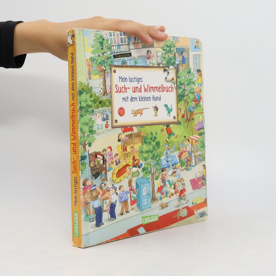 Andreas Német Mein lustiges Such- und Wimmelbuch mit dem kleinen Hund