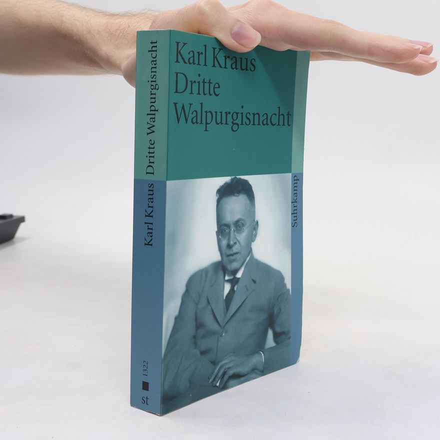 Karl Kraus Dritte Walpurgisnacht