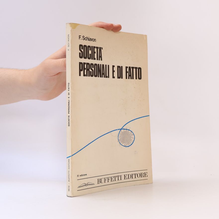 Francesco Schiavon Società personali e di fatto
