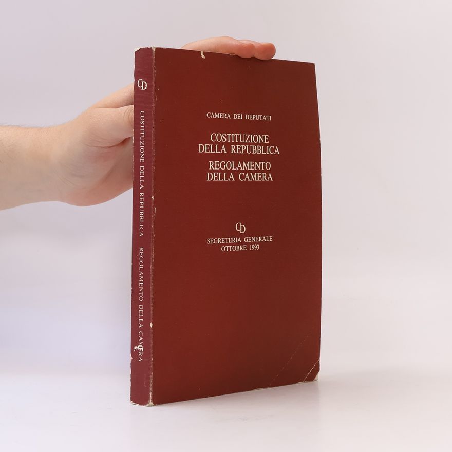 Kolektiv autorů Costituzione della repubblica