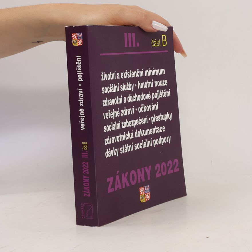 Kolektív autorov Zákony 2022 III. část B