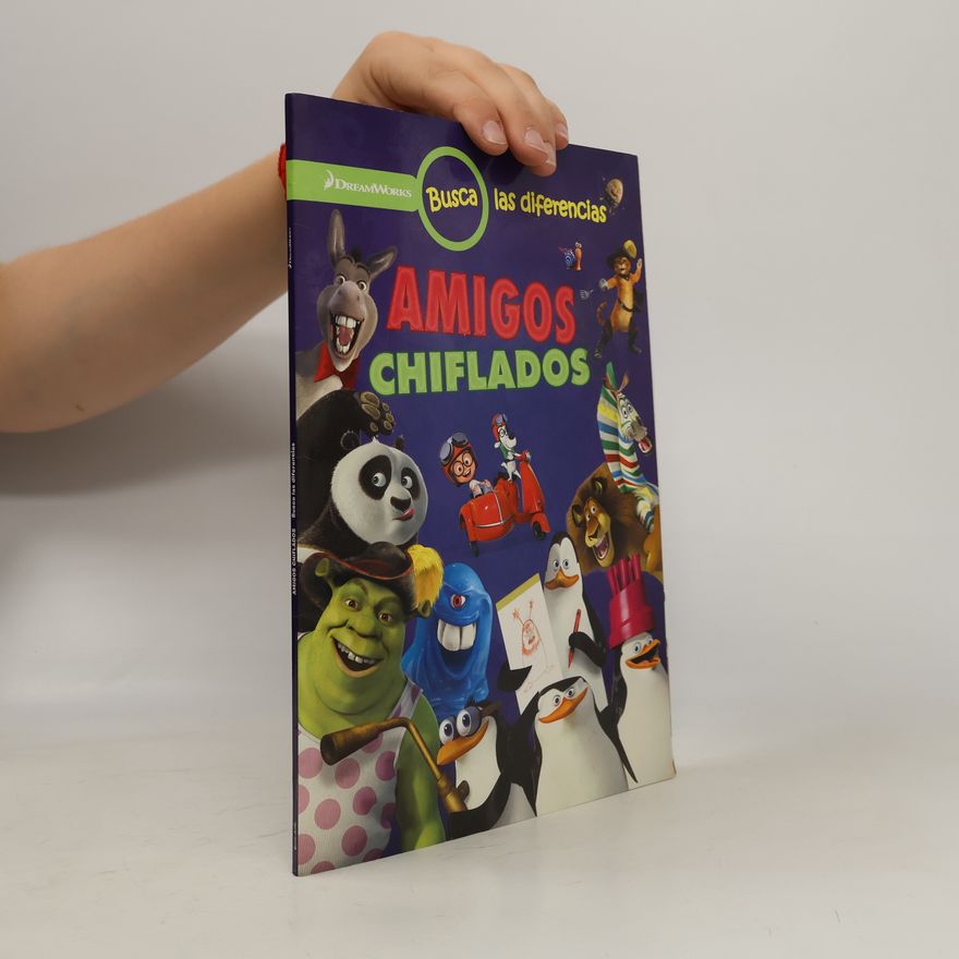 Kolektív autorov Dreamworks. Busca las diferencias. Amigos chiflados.