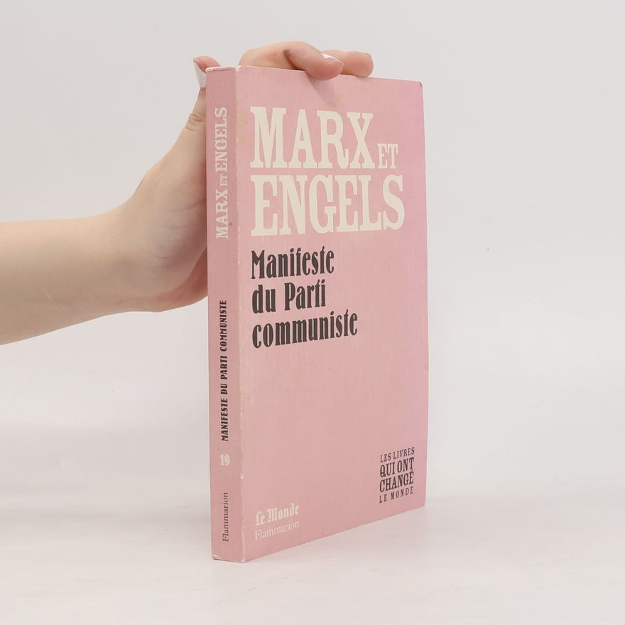 Karl Marx Manifeste du parti communiste
