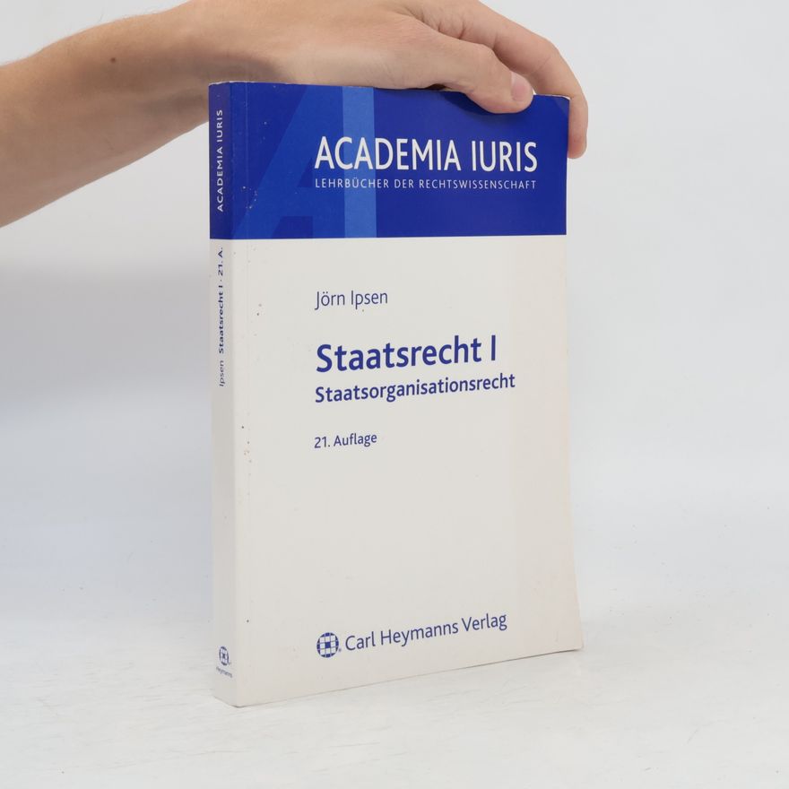 Jörn Ipsen Staatsrecht I