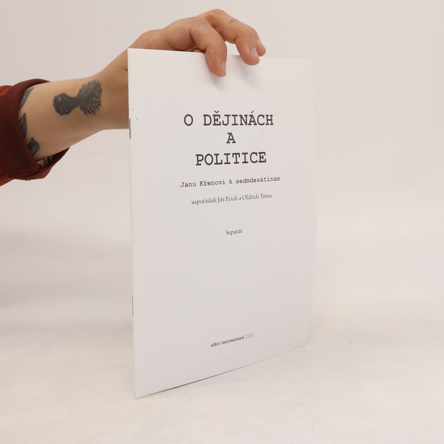 Jiří Pešek O dějinách a politice.