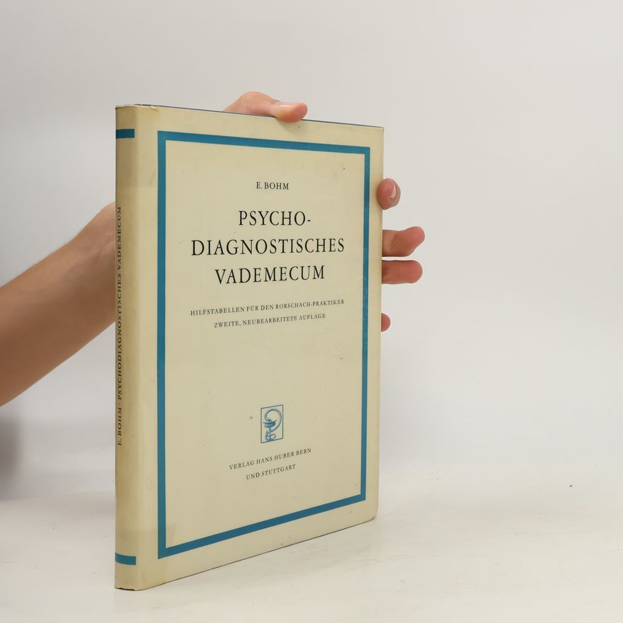 Ewald Bohm Psychodiagnostisches Vademecum
