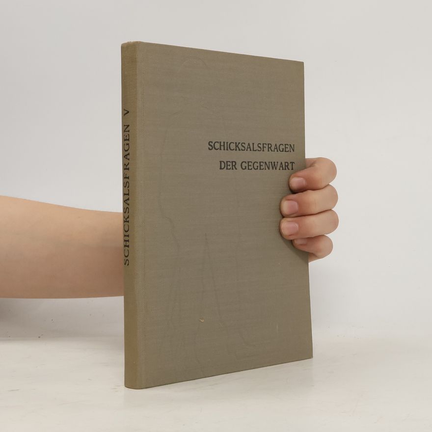 Autorenkollektiv Schicksalfragen der Gegenwart