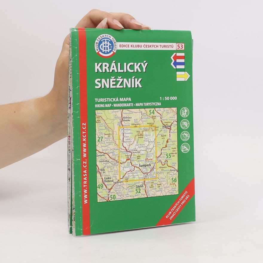 Klub českých turistů Edice Klubu Českých Turistů - 53: Králický Sněžník /KČT 53 1:50T Turistická mapa