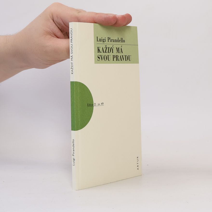 Luigi Pirandello Každý má svou pravdu