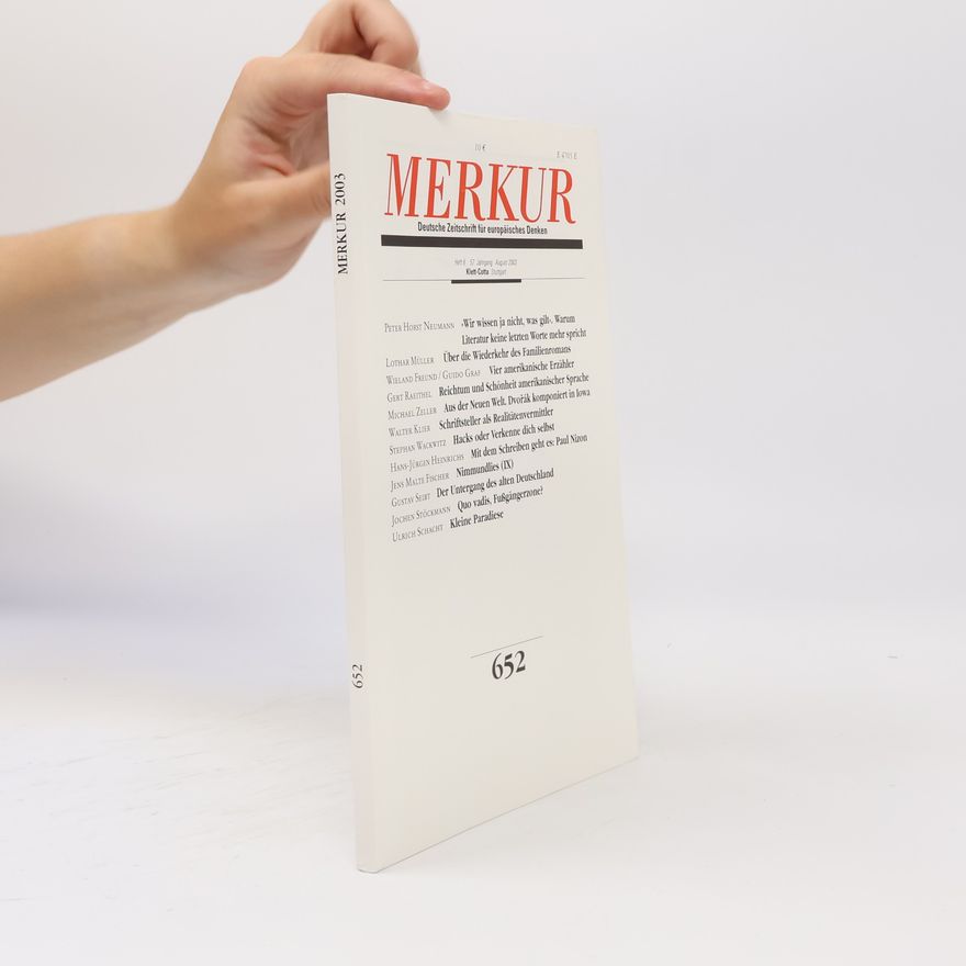 Lothar Müller Merkur 2003